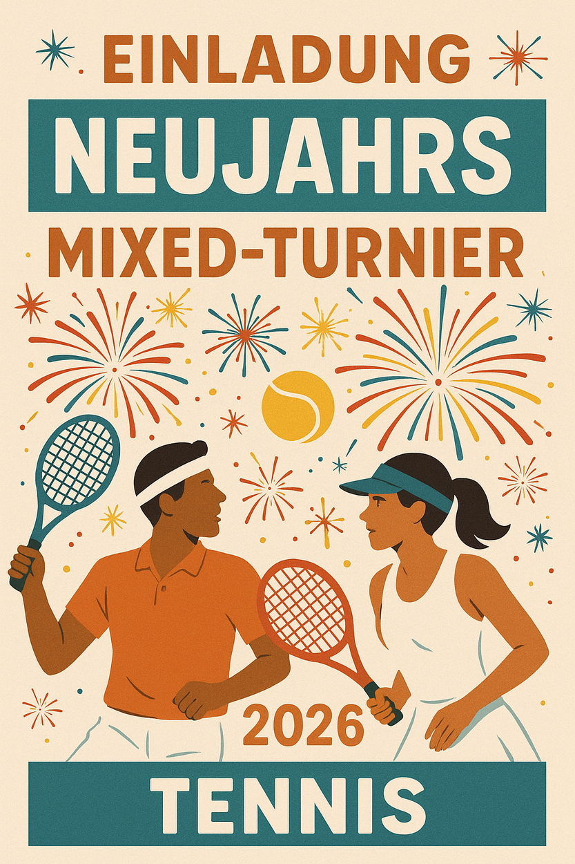 Neujahrs Mixed Turnier am 25. Januar 2026