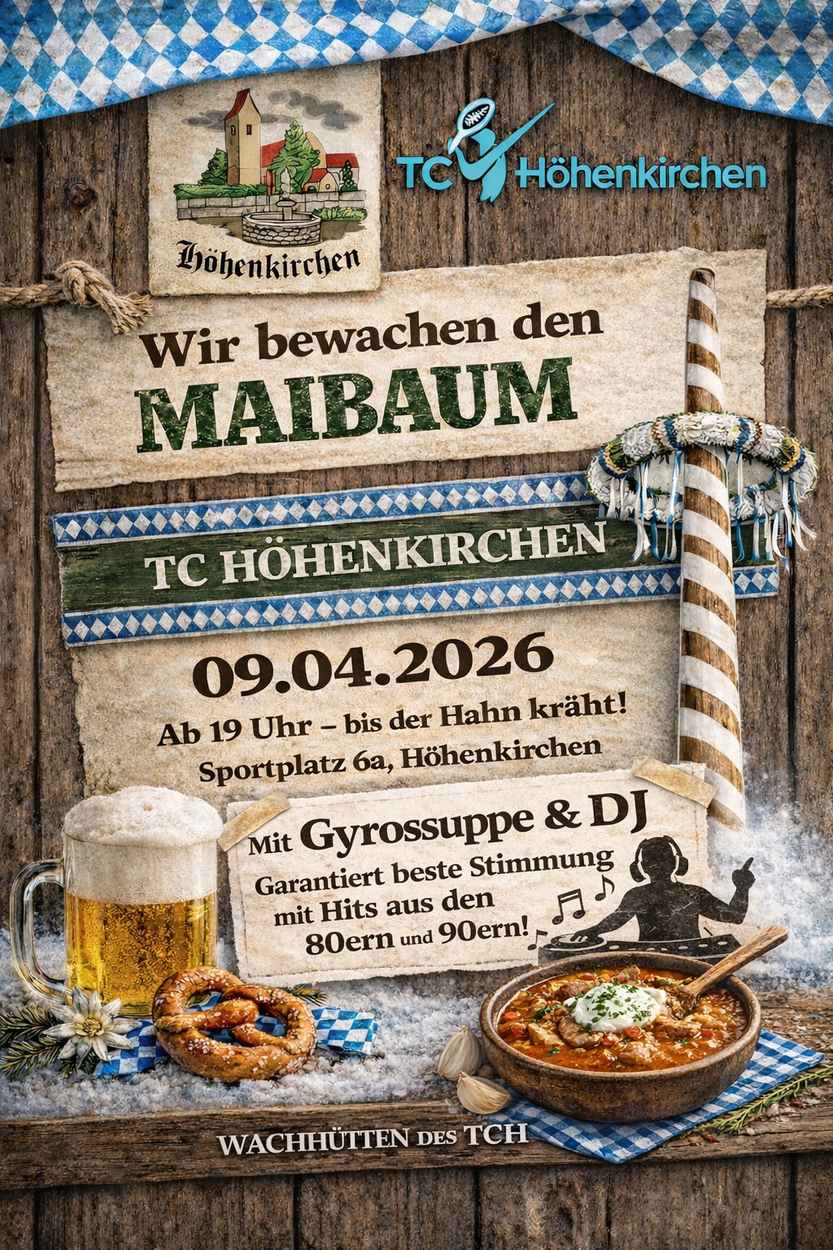 Maibaumwache am 09.04.2026