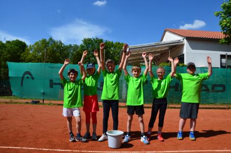 U10 Midcourt Sieg beim TC Ottobrunn