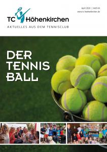 Unser TCH Tennisball ist fertig