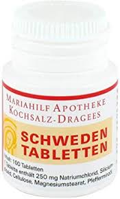 Mariahilf-Apotheke Kochsalz-Tabletten Schwedentabletten, 100 St ...